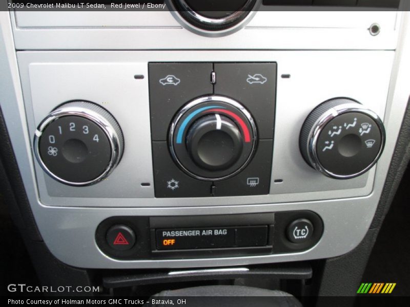 Red Jewel / Ebony 2009 Chevrolet Malibu LT Sedan