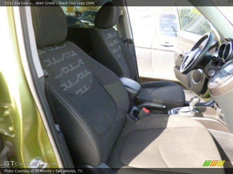 Alien Green / Black Soul Logo Cloth 2012 Kia Soul +
