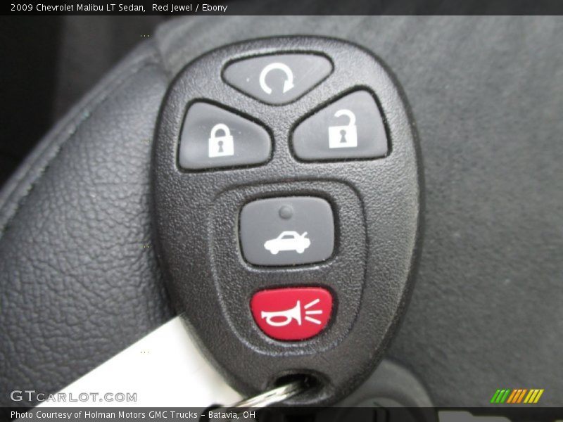 Red Jewel / Ebony 2009 Chevrolet Malibu LT Sedan