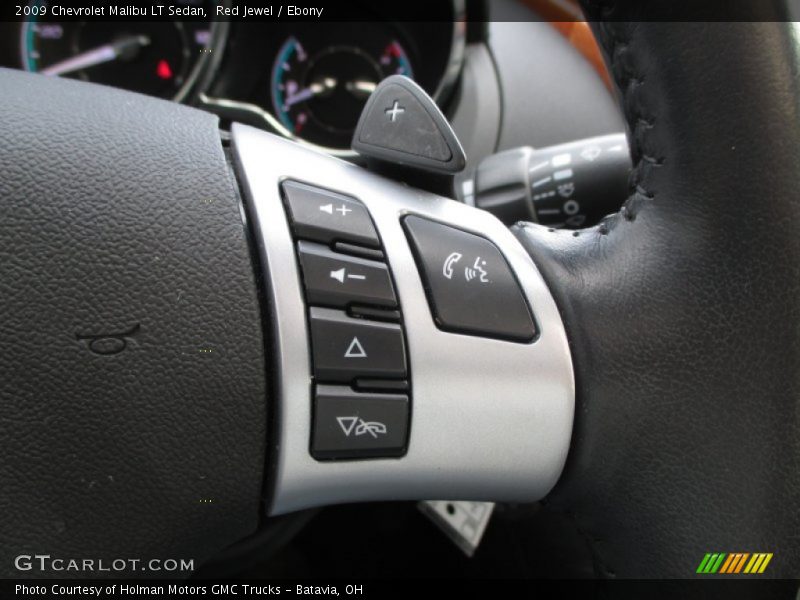 Red Jewel / Ebony 2009 Chevrolet Malibu LT Sedan