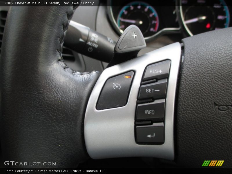 Red Jewel / Ebony 2009 Chevrolet Malibu LT Sedan