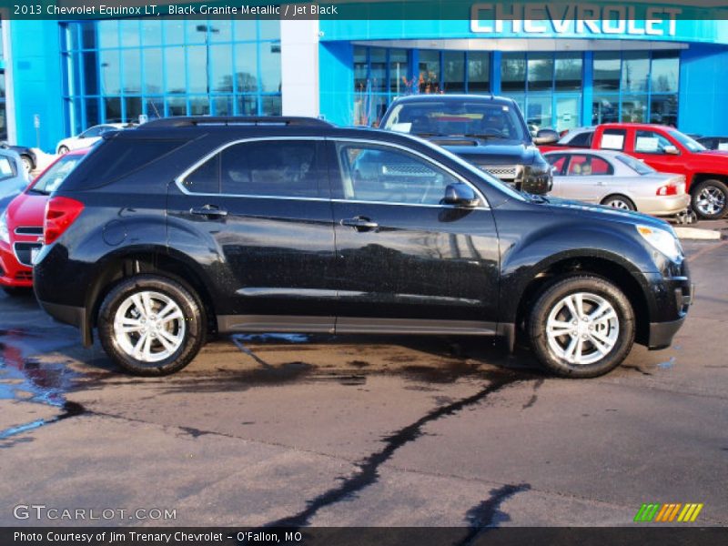 Black Granite Metallic / Jet Black 2013 Chevrolet Equinox LT