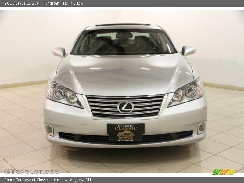 Tungsten Pearl / Black 2011 Lexus ES 350