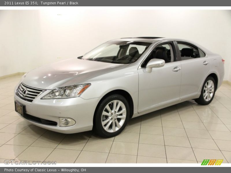 Tungsten Pearl / Black 2011 Lexus ES 350