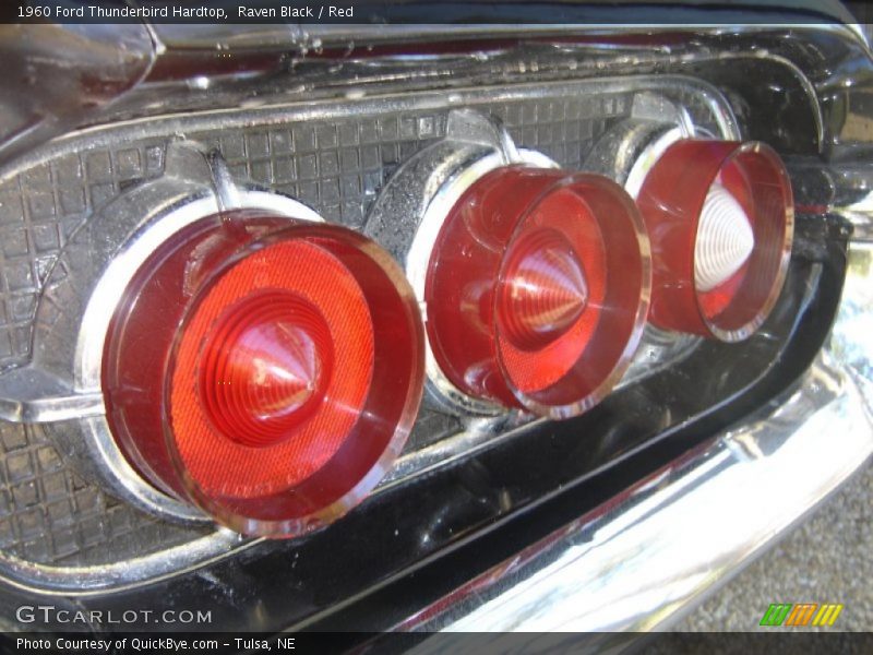 Raven Black / Red 1960 Ford Thunderbird Hardtop