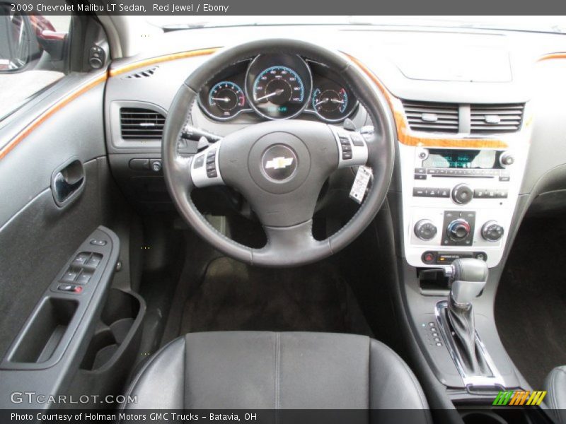 Red Jewel / Ebony 2009 Chevrolet Malibu LT Sedan