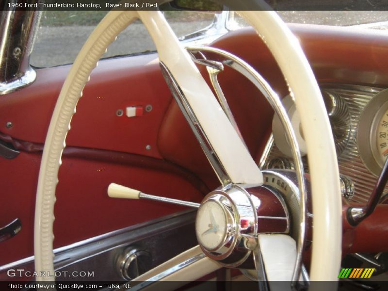Raven Black / Red 1960 Ford Thunderbird Hardtop