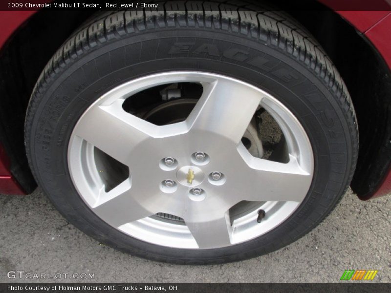 Red Jewel / Ebony 2009 Chevrolet Malibu LT Sedan