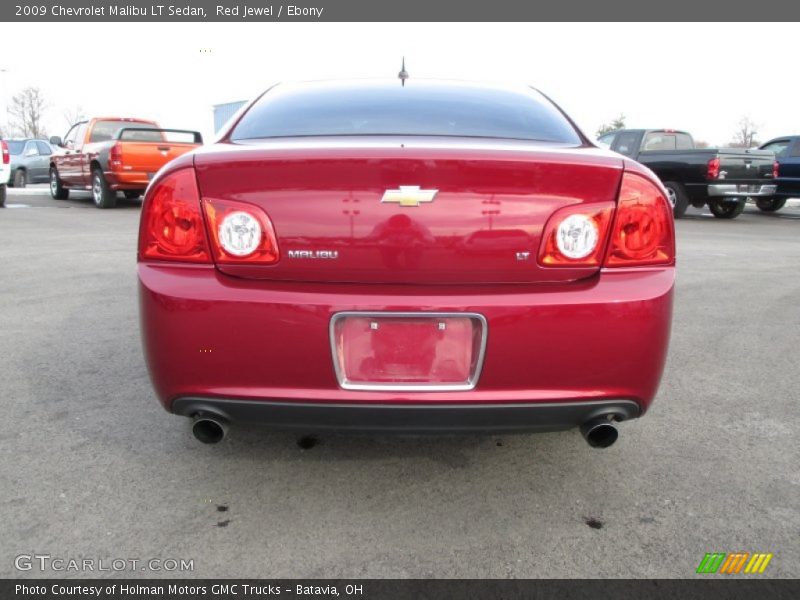 Red Jewel / Ebony 2009 Chevrolet Malibu LT Sedan