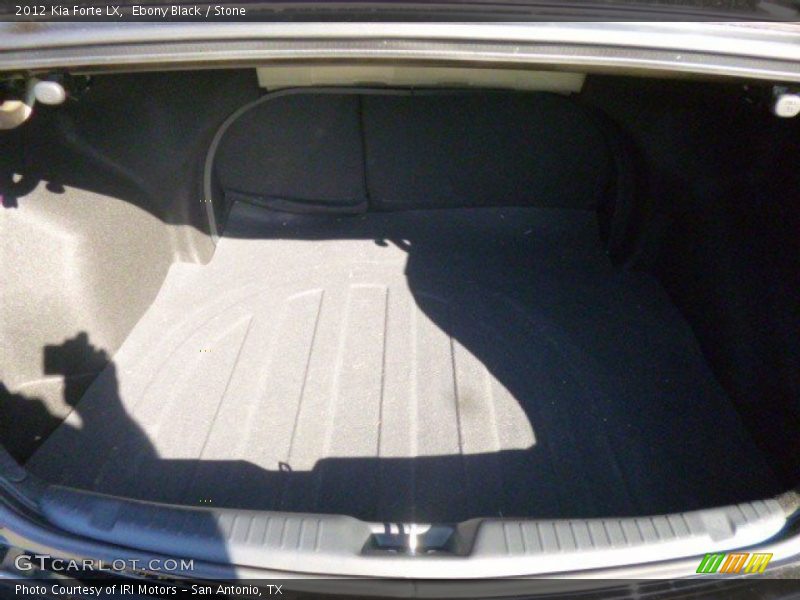 Ebony Black / Stone 2012 Kia Forte LX