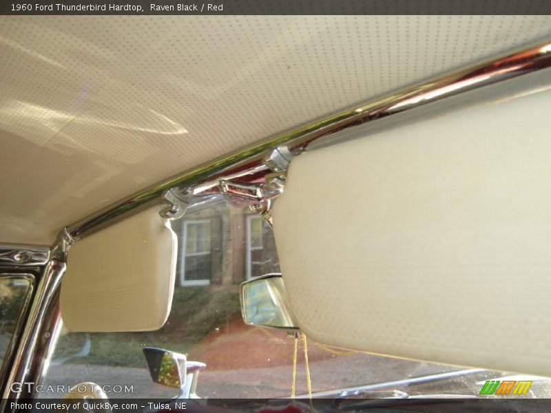 Raven Black / Red 1960 Ford Thunderbird Hardtop