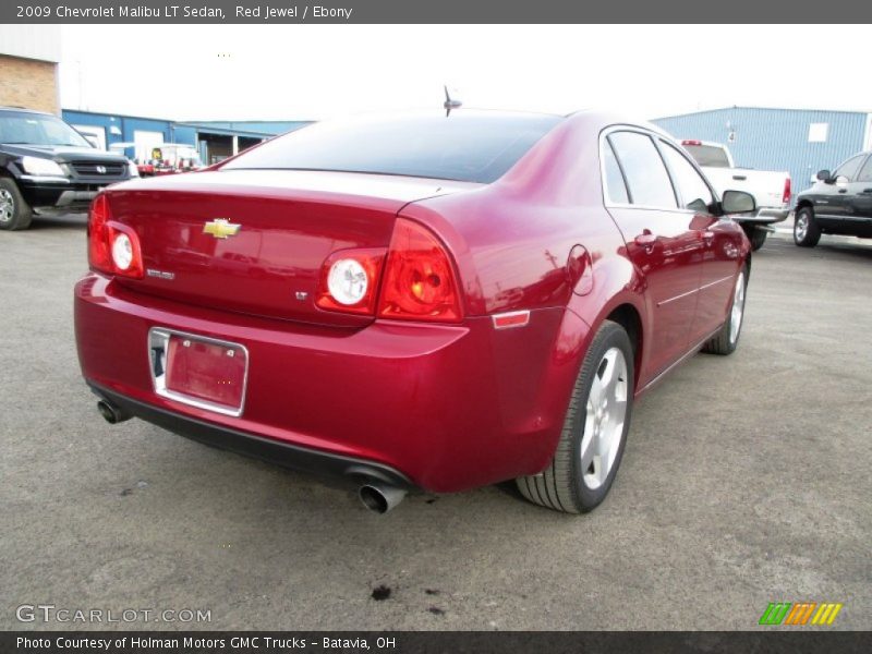 Red Jewel / Ebony 2009 Chevrolet Malibu LT Sedan