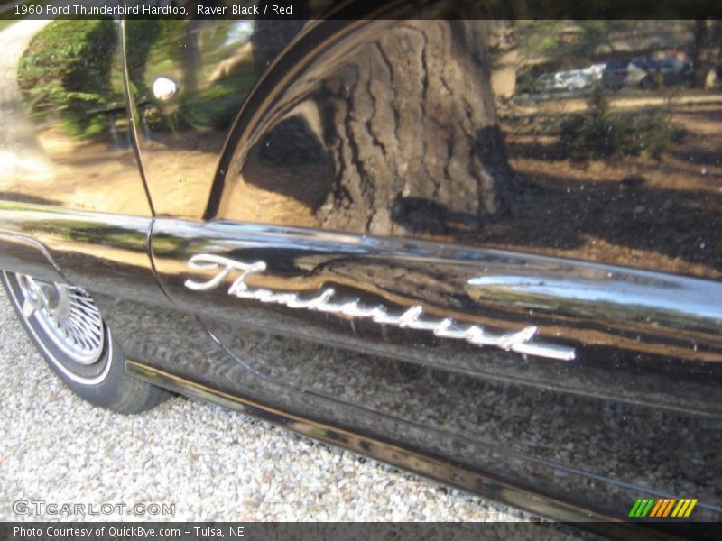 Raven Black / Red 1960 Ford Thunderbird Hardtop