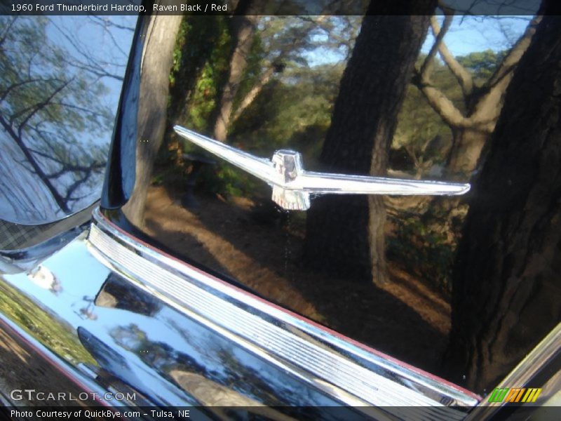 Raven Black / Red 1960 Ford Thunderbird Hardtop