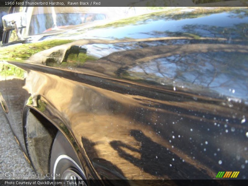 Raven Black / Red 1960 Ford Thunderbird Hardtop