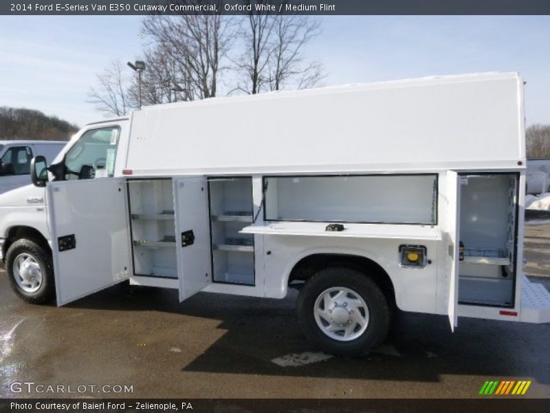 Oxford White / Medium Flint 2014 Ford E-Series Van E350 Cutaway Commercial