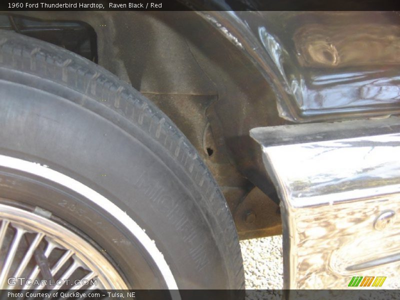 Raven Black / Red 1960 Ford Thunderbird Hardtop