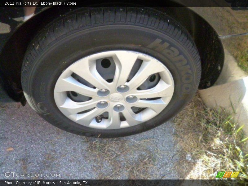 Ebony Black / Stone 2012 Kia Forte LX