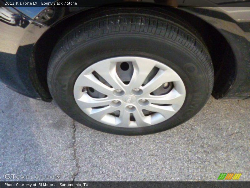 Ebony Black / Stone 2012 Kia Forte LX