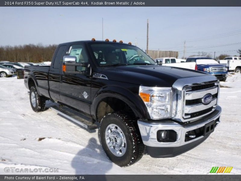 Front 3/4 View of 2014 F350 Super Duty XLT SuperCab 4x4