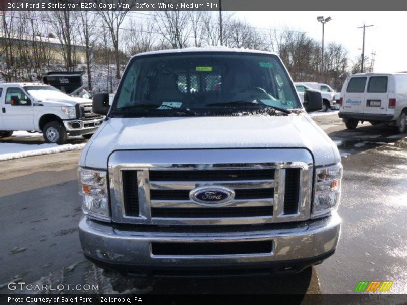 Oxford White / Medium Flint 2014 Ford E-Series Van E250 Cargo Van