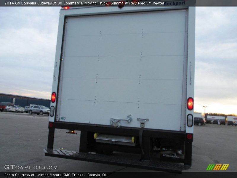 Summit White / Medium Pewter 2014 GMC Savana Cutaway 3500 Commercial Moving Truck