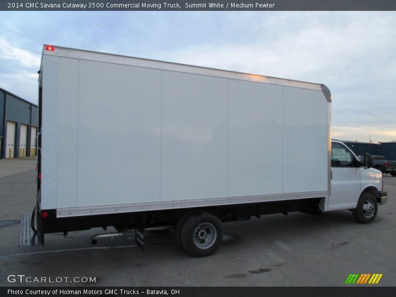 Summit White / Medium Pewter 2014 GMC Savana Cutaway 3500 Commercial Moving Truck