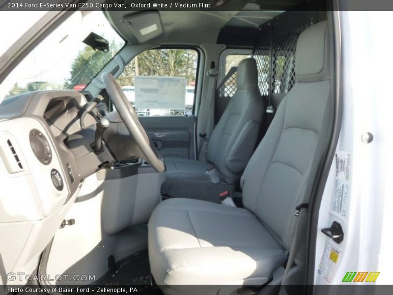 Oxford White / Medium Flint 2014 Ford E-Series Van E250 Cargo Van