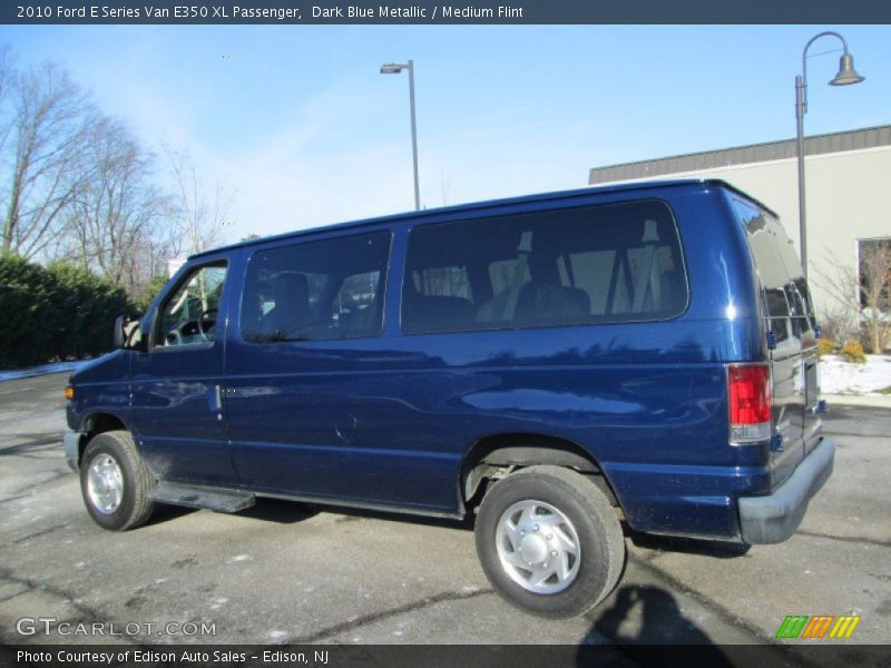 Dark Blue Metallic / Medium Flint 2010 Ford E Series Van E350 XL Passenger
