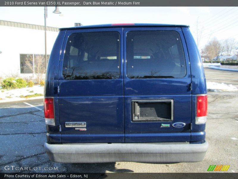 Dark Blue Metallic / Medium Flint 2010 Ford E Series Van E350 XL Passenger