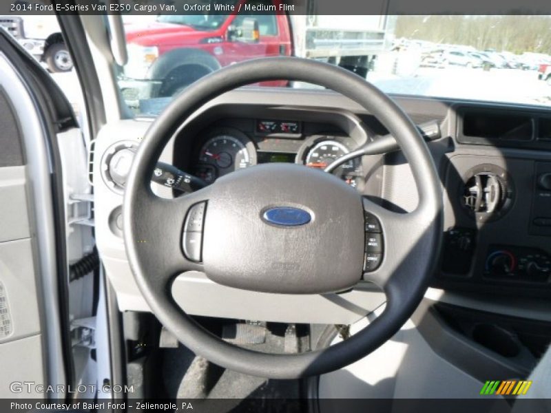 Oxford White / Medium Flint 2014 Ford E-Series Van E250 Cargo Van
