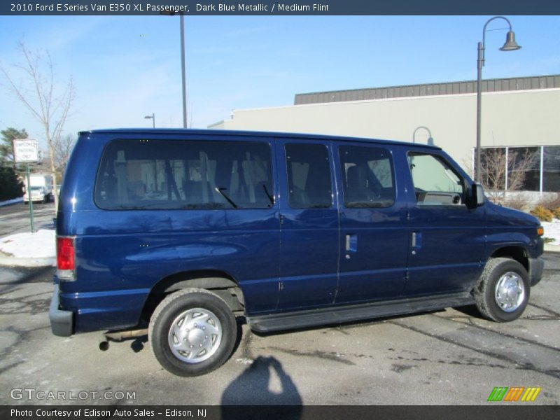 Dark Blue Metallic / Medium Flint 2010 Ford E Series Van E350 XL Passenger