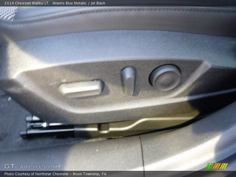 Atlantis Blue Metallic / Jet Black 2014 Chevrolet Malibu LT