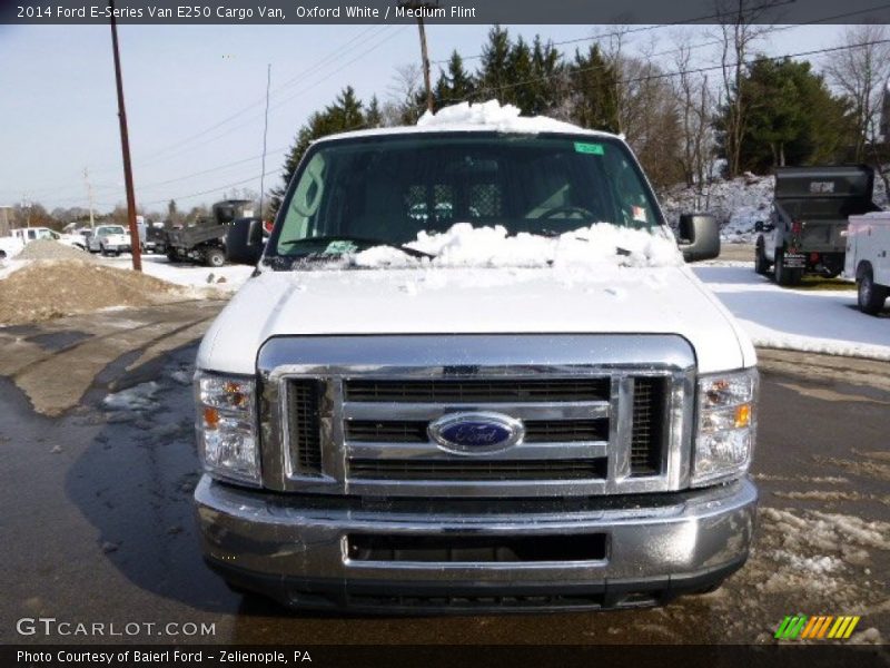 Oxford White / Medium Flint 2014 Ford E-Series Van E250 Cargo Van