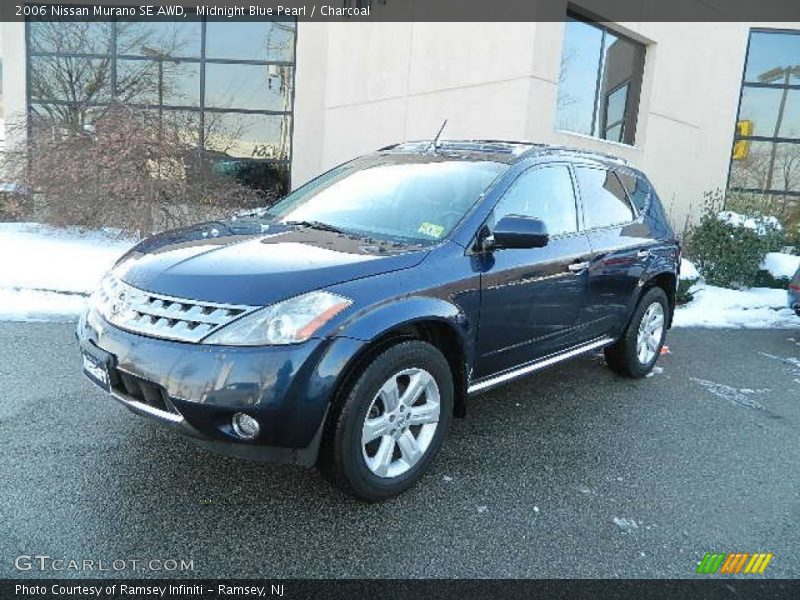 Midnight Blue Pearl / Charcoal 2006 Nissan Murano SE AWD
