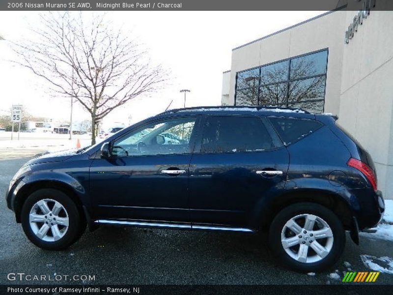 Midnight Blue Pearl / Charcoal 2006 Nissan Murano SE AWD