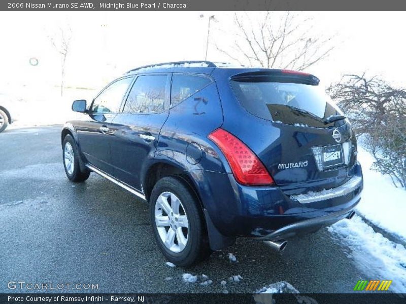 Midnight Blue Pearl / Charcoal 2006 Nissan Murano SE AWD