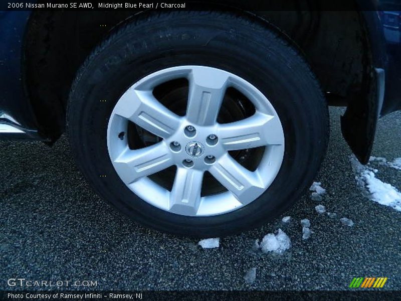 Midnight Blue Pearl / Charcoal 2006 Nissan Murano SE AWD