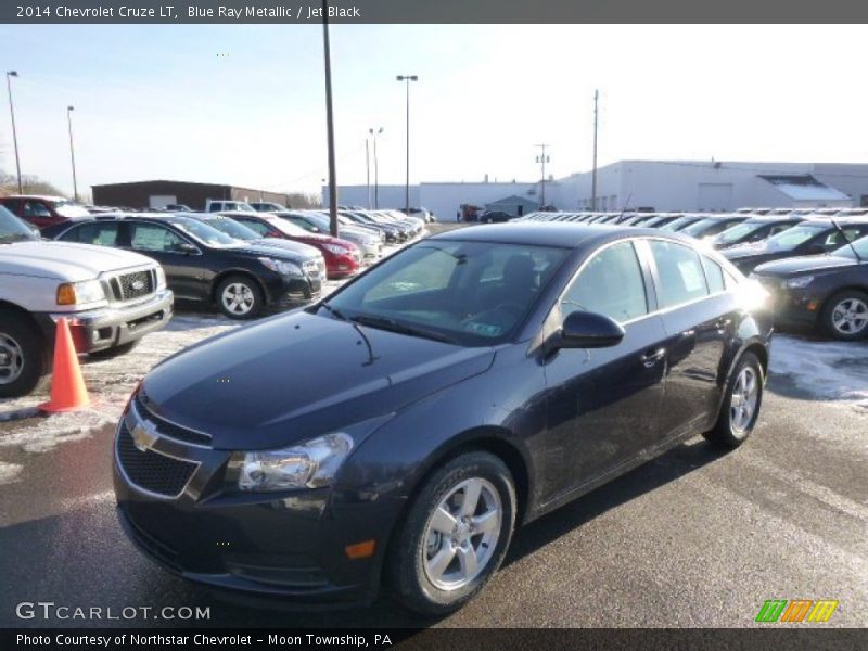 Blue Ray Metallic / Jet Black 2014 Chevrolet Cruze LT