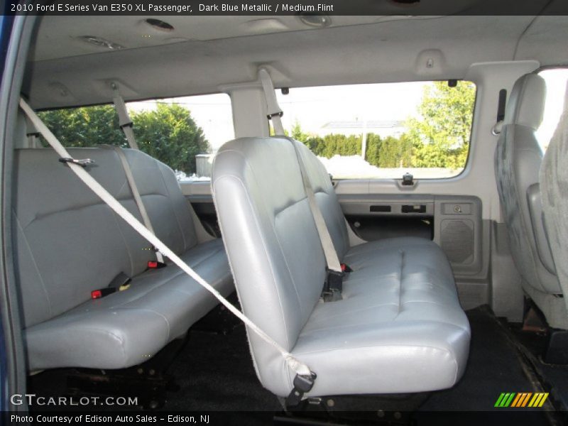 Dark Blue Metallic / Medium Flint 2010 Ford E Series Van E350 XL Passenger
