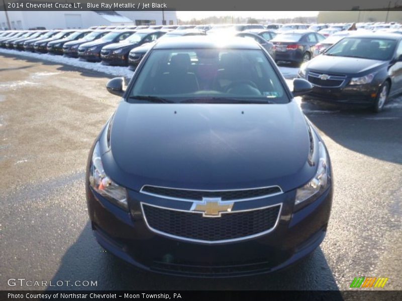 Blue Ray Metallic / Jet Black 2014 Chevrolet Cruze LT