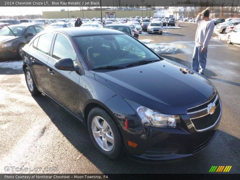 Blue Ray Metallic / Jet Black 2014 Chevrolet Cruze LT