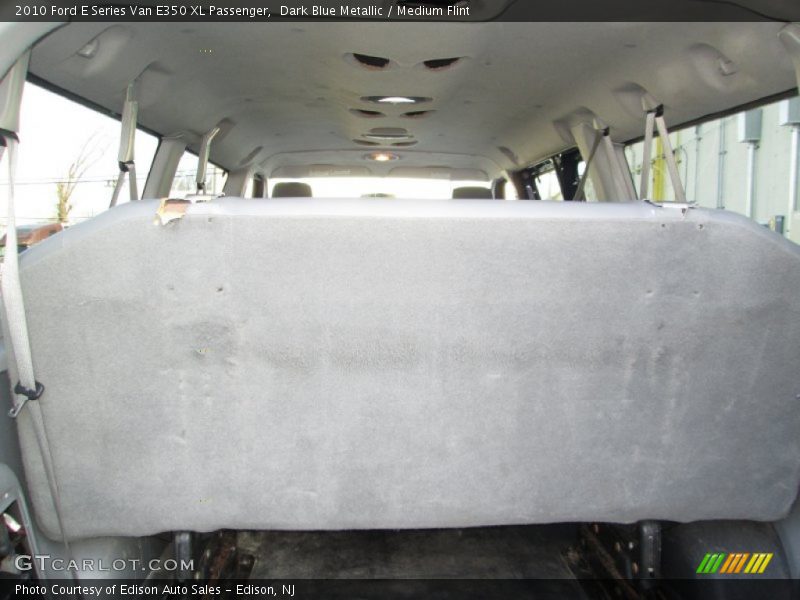 Dark Blue Metallic / Medium Flint 2010 Ford E Series Van E350 XL Passenger