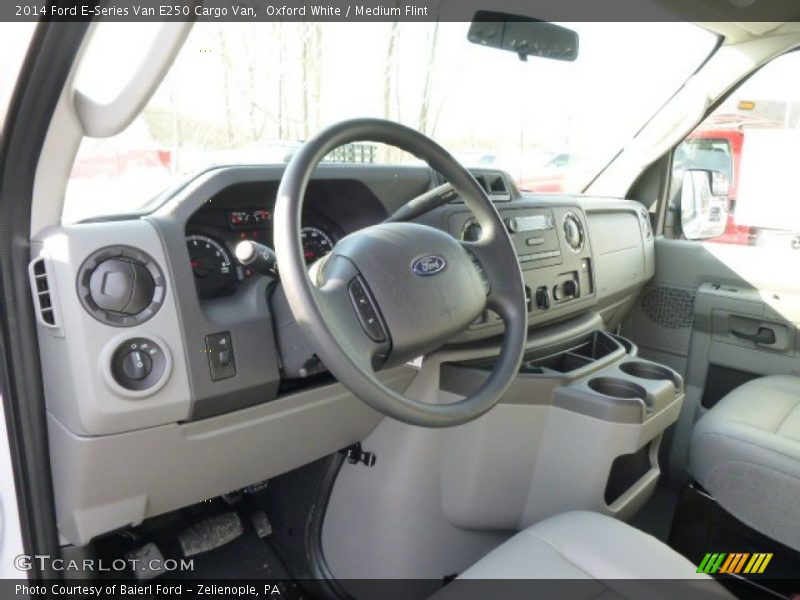Oxford White / Medium Flint 2014 Ford E-Series Van E250 Cargo Van