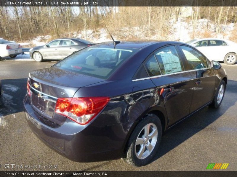 Blue Ray Metallic / Jet Black 2014 Chevrolet Cruze LT