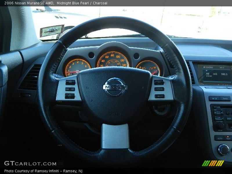 Midnight Blue Pearl / Charcoal 2006 Nissan Murano SE AWD