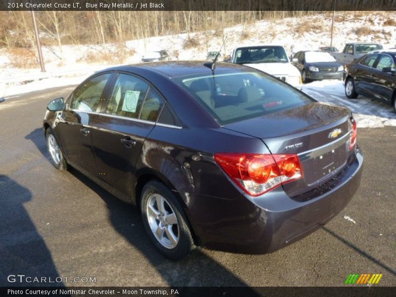 Blue Ray Metallic / Jet Black 2014 Chevrolet Cruze LT