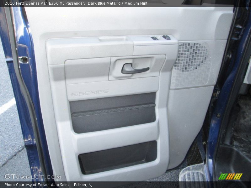 Dark Blue Metallic / Medium Flint 2010 Ford E Series Van E350 XL Passenger