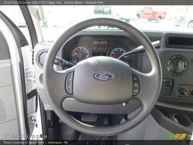 Oxford White / Medium Flint 2014 Ford E-Series Van E250 Cargo Van