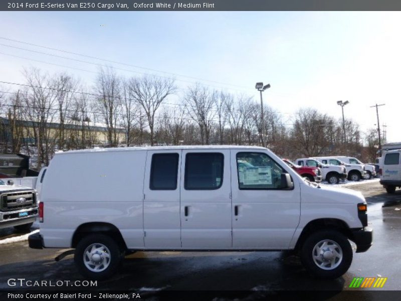 Oxford White / Medium Flint 2014 Ford E-Series Van E250 Cargo Van